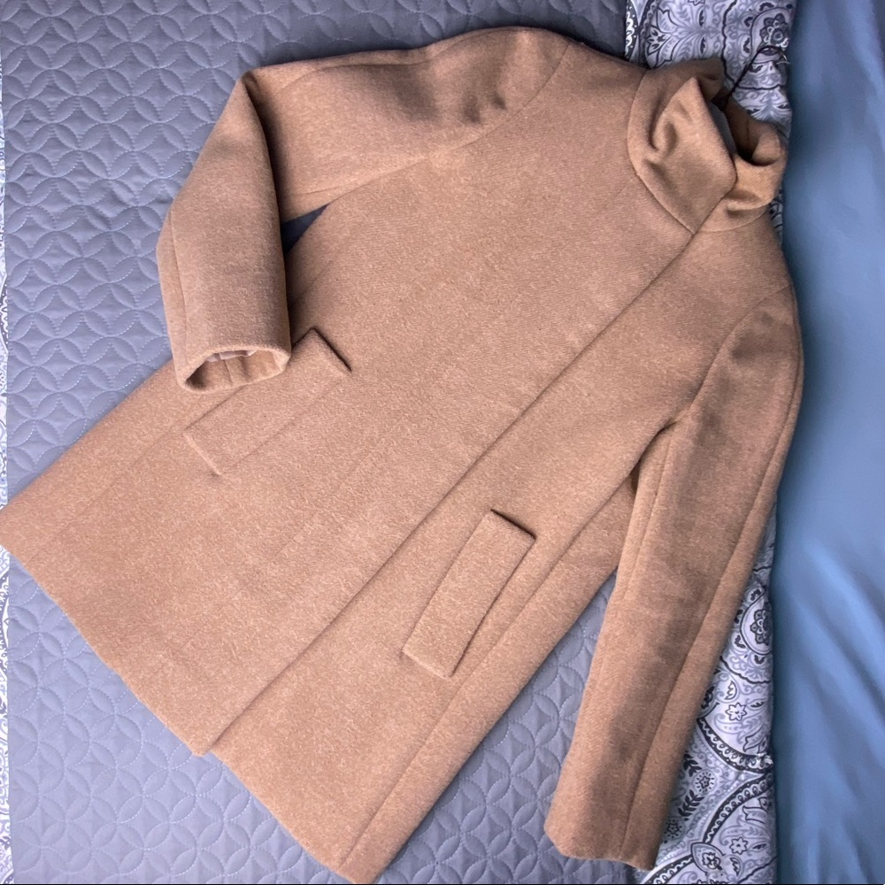 J Crew City Coat in Camel